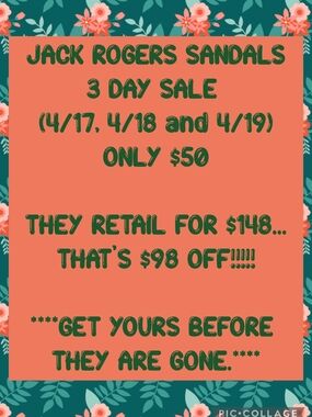 Jack Rogers Sandals Sale!!!!!!